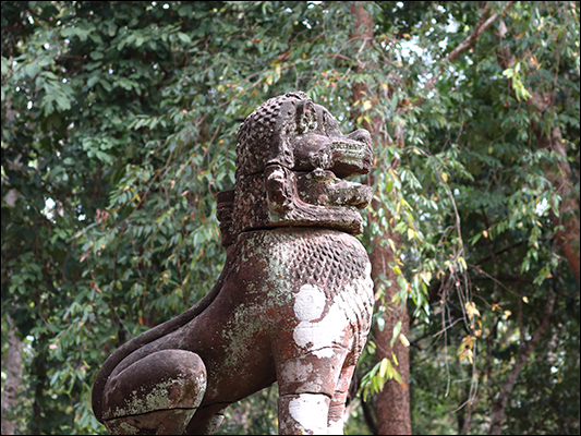 <strong>Un leone al Prasat Khtum </strong><br /> <br /><em>♫ Chick Corea & Gary Burton - Children's Song.mp3</em>