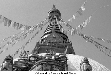 Kathmandu - Swaymbhunat Stupa
